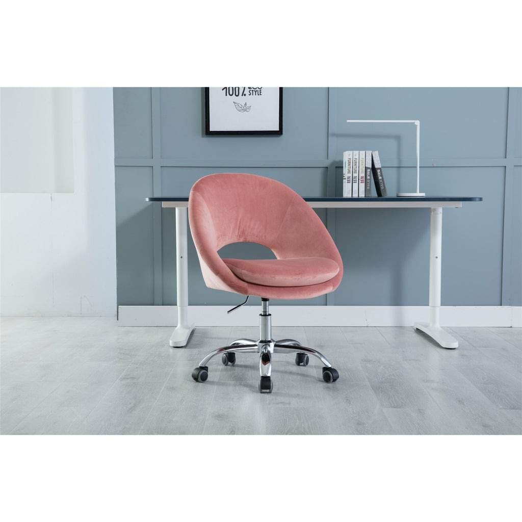Dark Gray Swivel Office Chair for Living Room/Bed Room, Modern Leisure office Chair