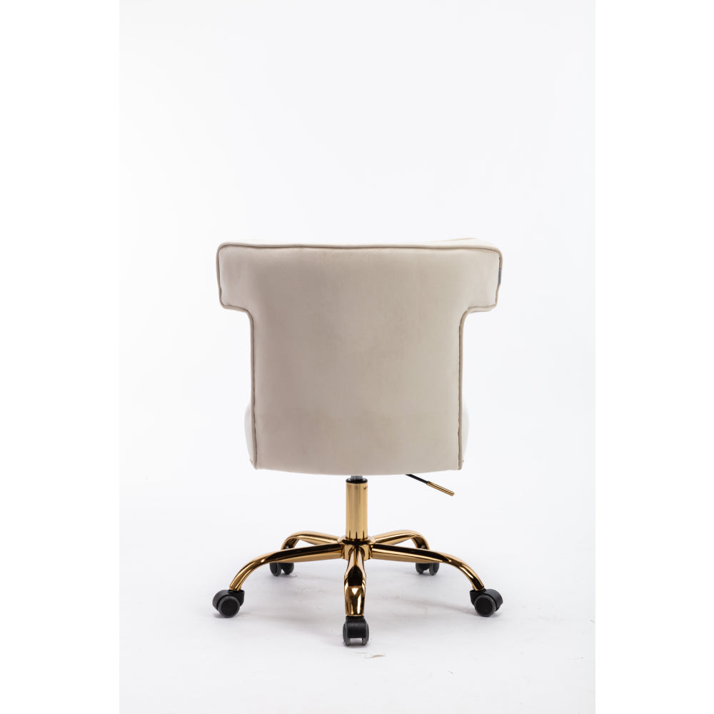 Dark Gray Swivel Wingback Chair for Living Room/Bedroom, Modern Leisure Office Chair