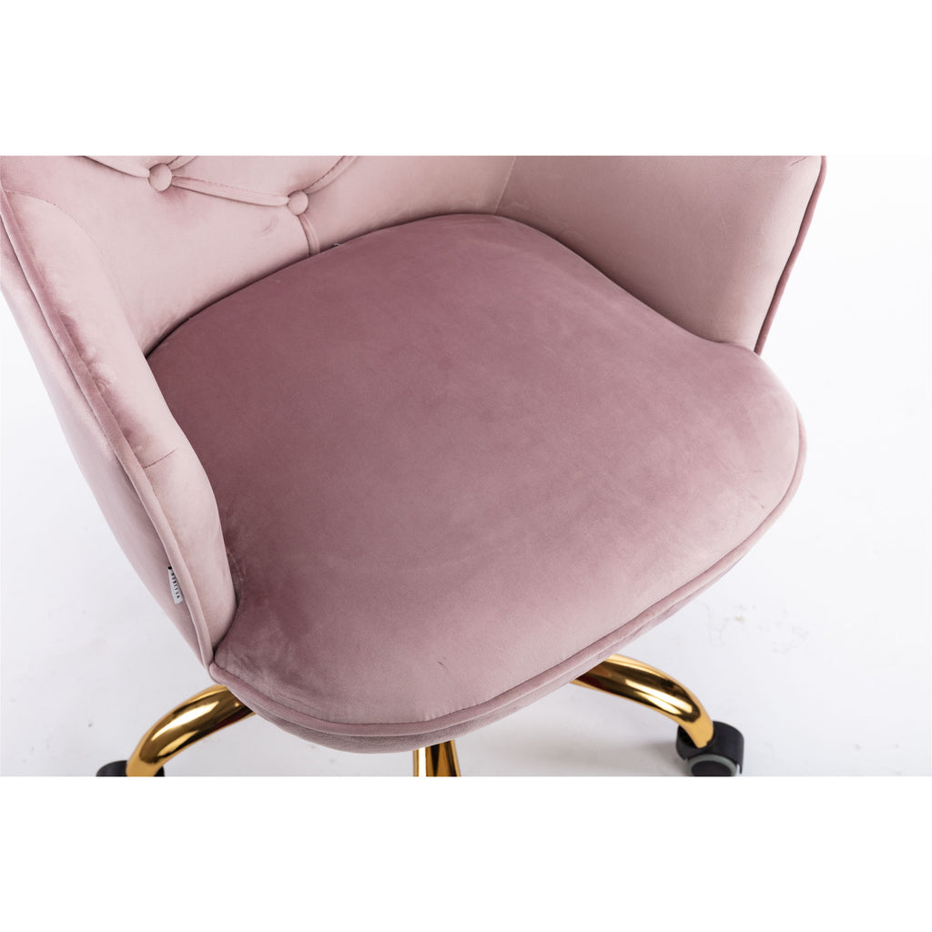 Dim Gray Velvet Swivel Shell Chair for Living Room, Office Chair, Modern Leisure Arm Chair