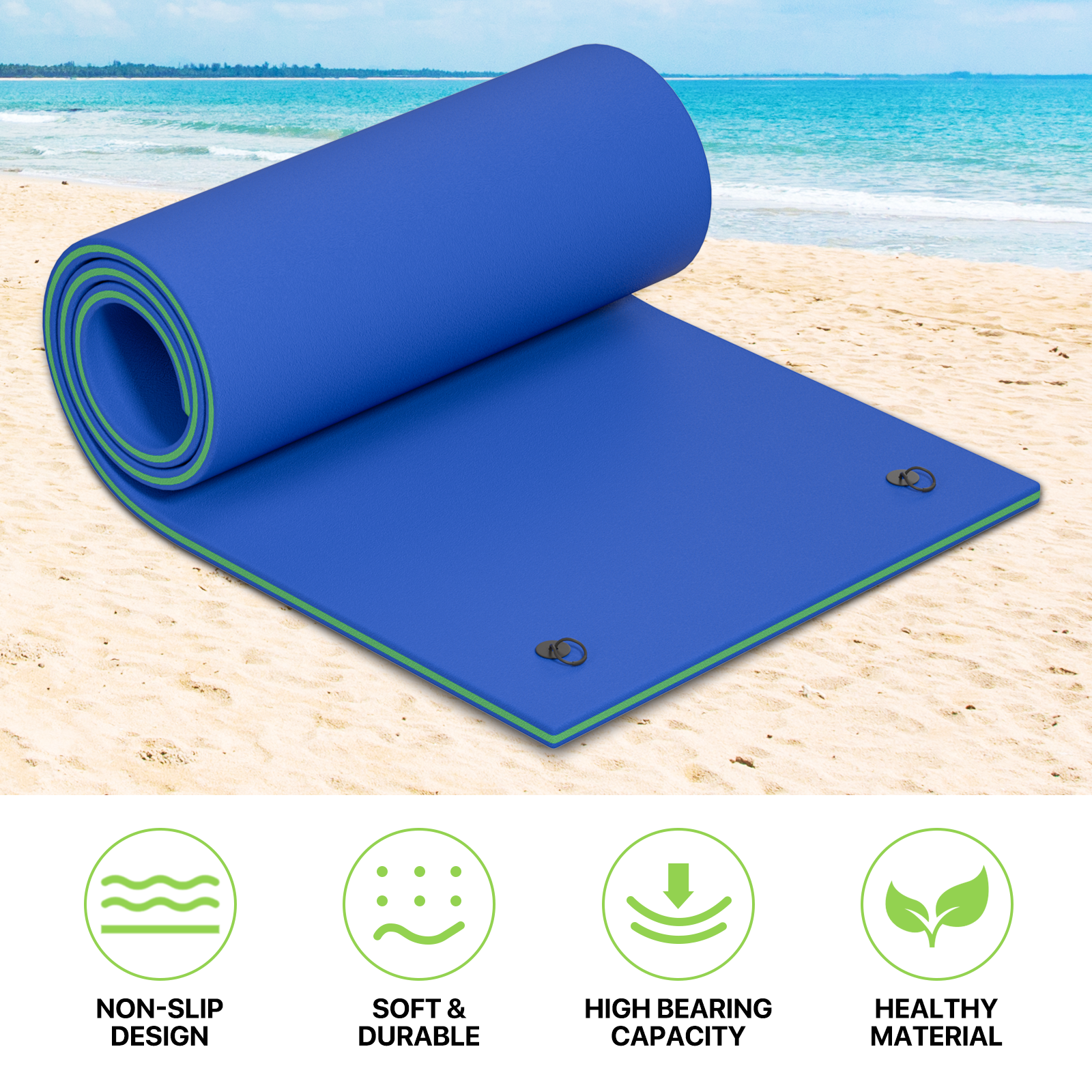 Floatable Mats 12 * 6 ft Water Floating Mat – BringHome Furniture