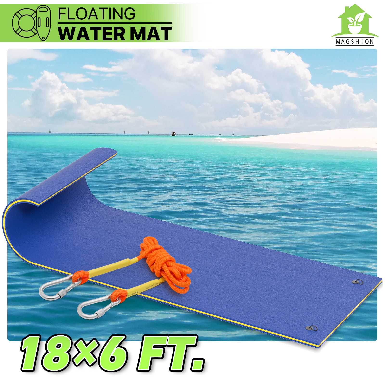 Floatable Mats 18 * 6 ft Water Floating Mat – BringHome Furniture