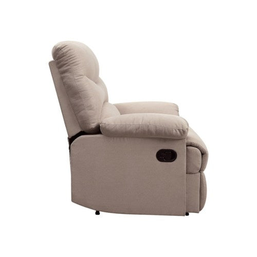 Dim Gray Arcadia Recliner (Motion) Tight Seat & Back Cushion Woven Fabric