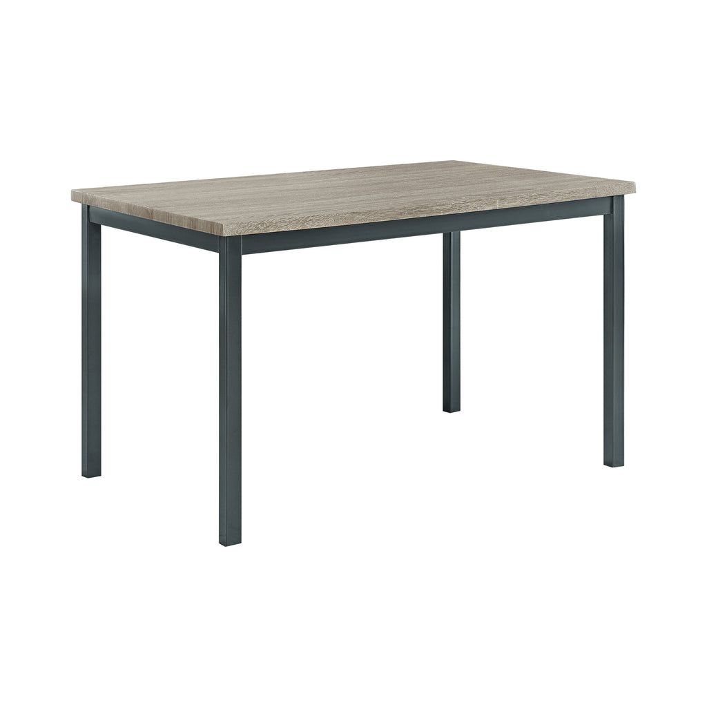 Dark Gray Coaster 100611-S5 | Modern Rectangular Dining Table Set Coffee Desk - 5 Counts