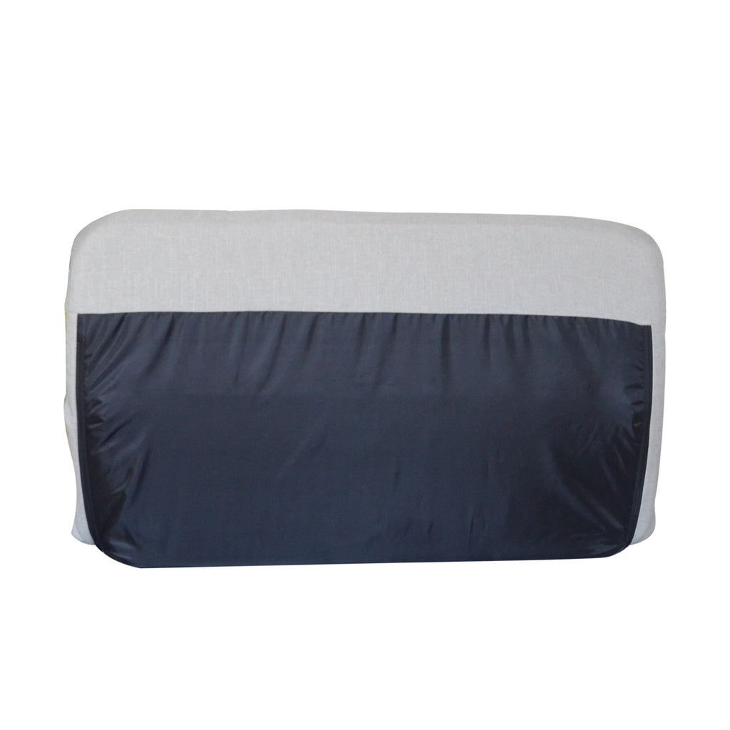Dark Slate Gray Floor Chair Adjustable Foldable Sofa Bed Restroom Floor Mattress Recliner Sofa and Pillow