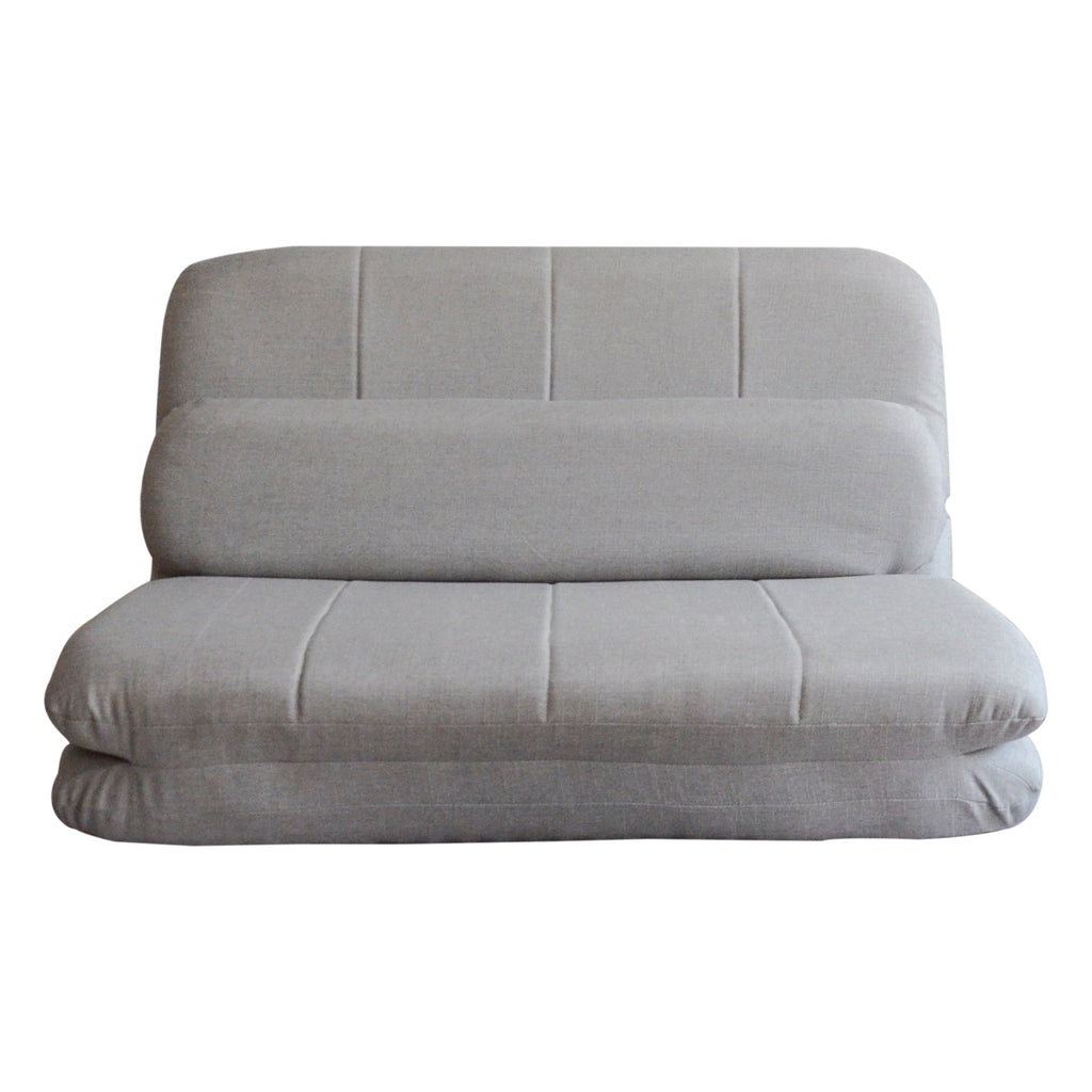 Dark Gray Floor Chair Adjustable Foldable Sofa Bed Restroom Floor Mattress Recliner Sofa and Pillow