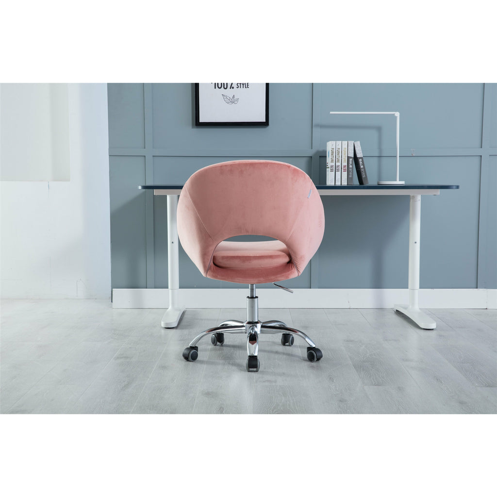 Dark Gray Swivel Office Chair for Living Room/Bed Room, Modern Leisure office Chair