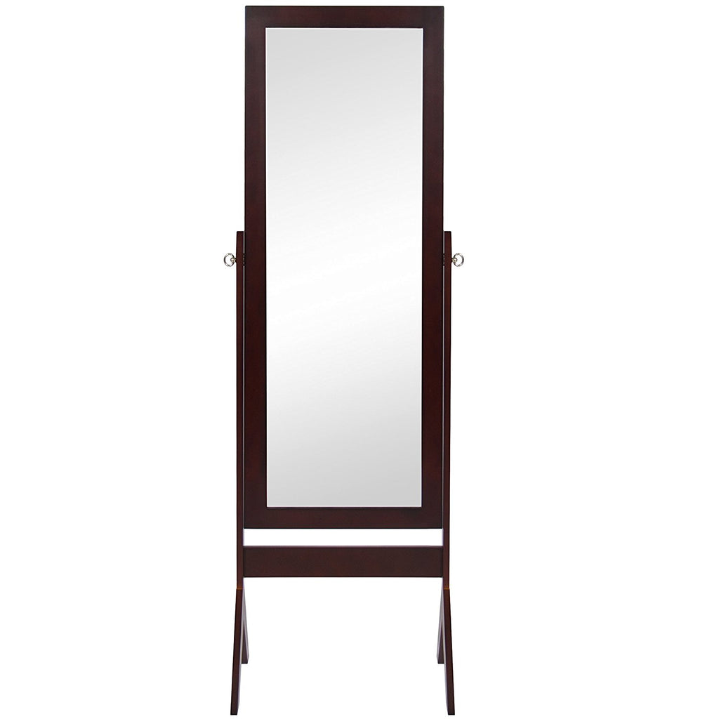 White Smoke Full Length Floor Mirror Home Decor Furniture Espresso White