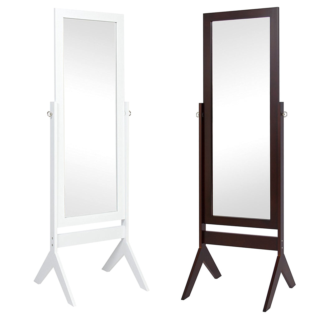 Dark Slate Gray Full Length Floor Mirror Home Decor Furniture Espresso White