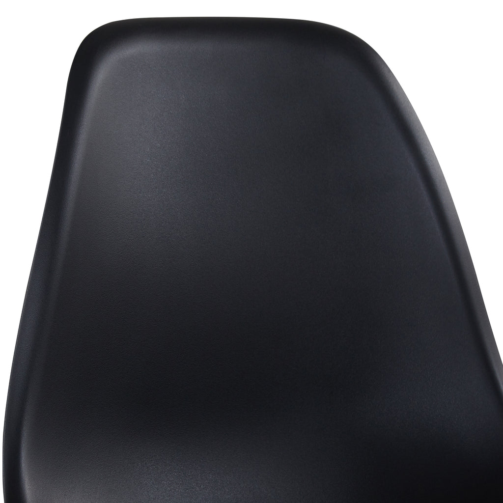 Dark Slate Gray Counter Height High Island Stool Bar Pub Chairs Dining Side Chairs Black - Set Of 2 BH299046 BH29918728