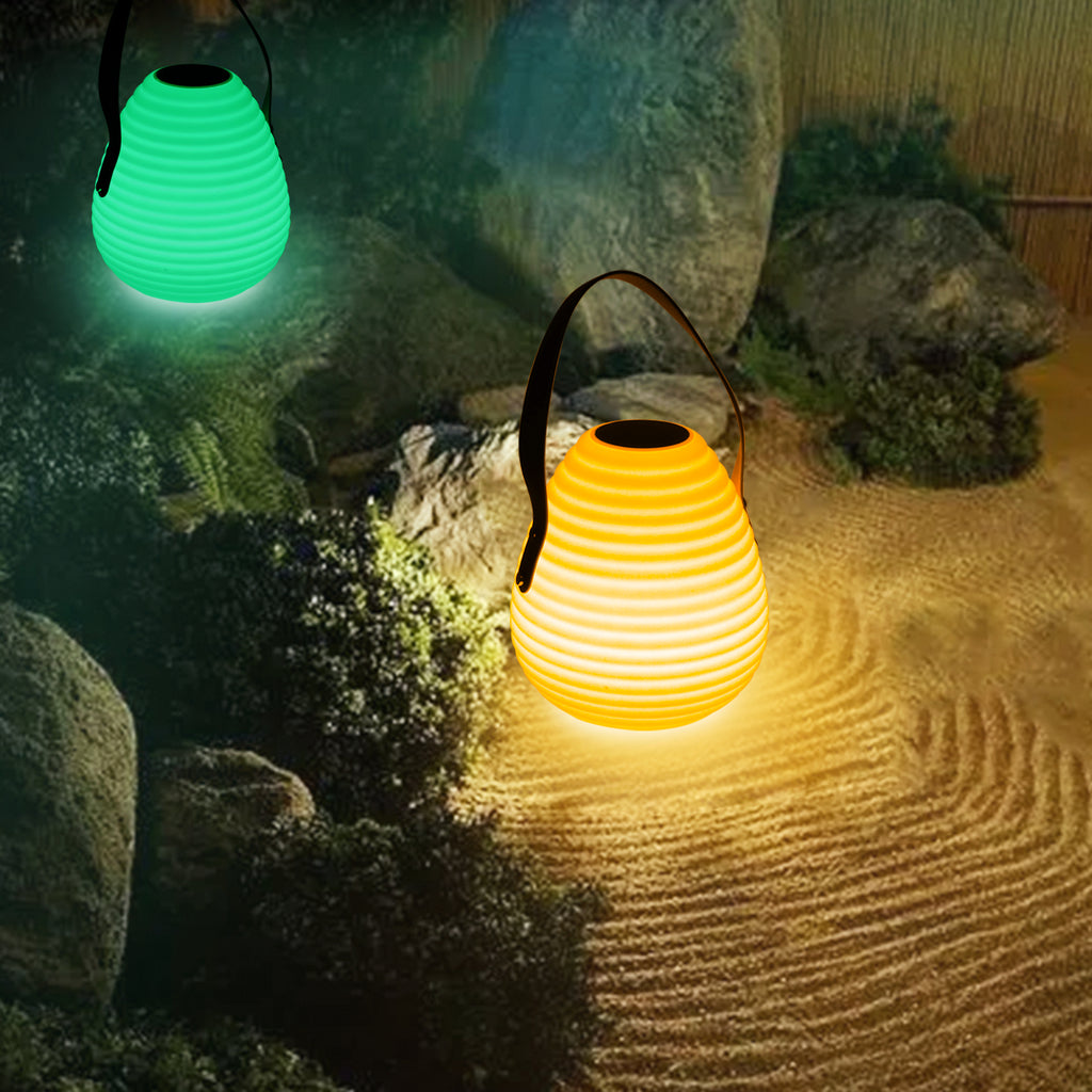 Sandy Brown Portable LED Lanterns Light