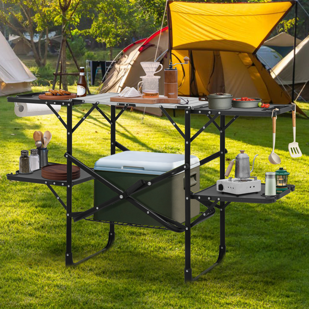 Darche Bcf Folding Tables Tent Best Camp Kitchen Table Folding