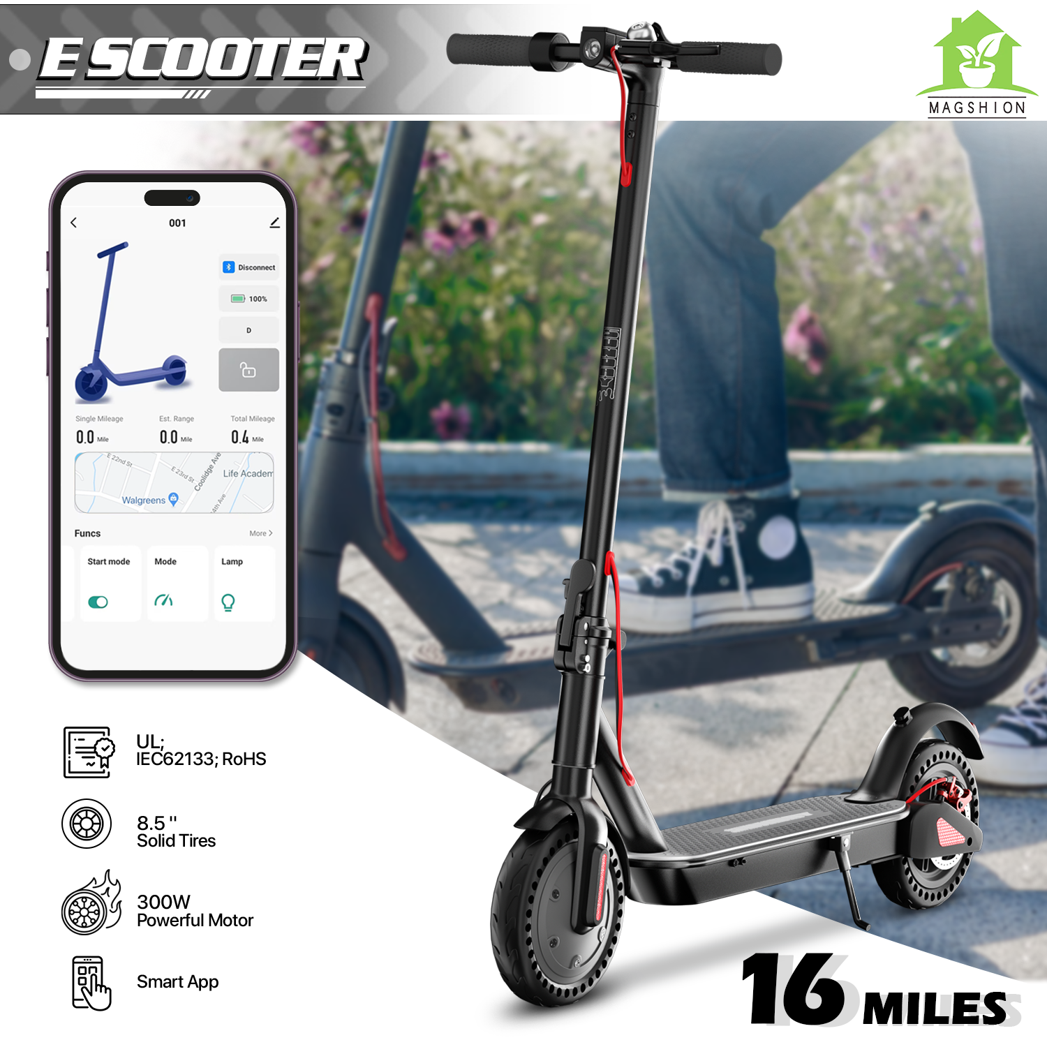 Alarme de scooter POUR M365/PRO/1S , 115dB Super Bruyant