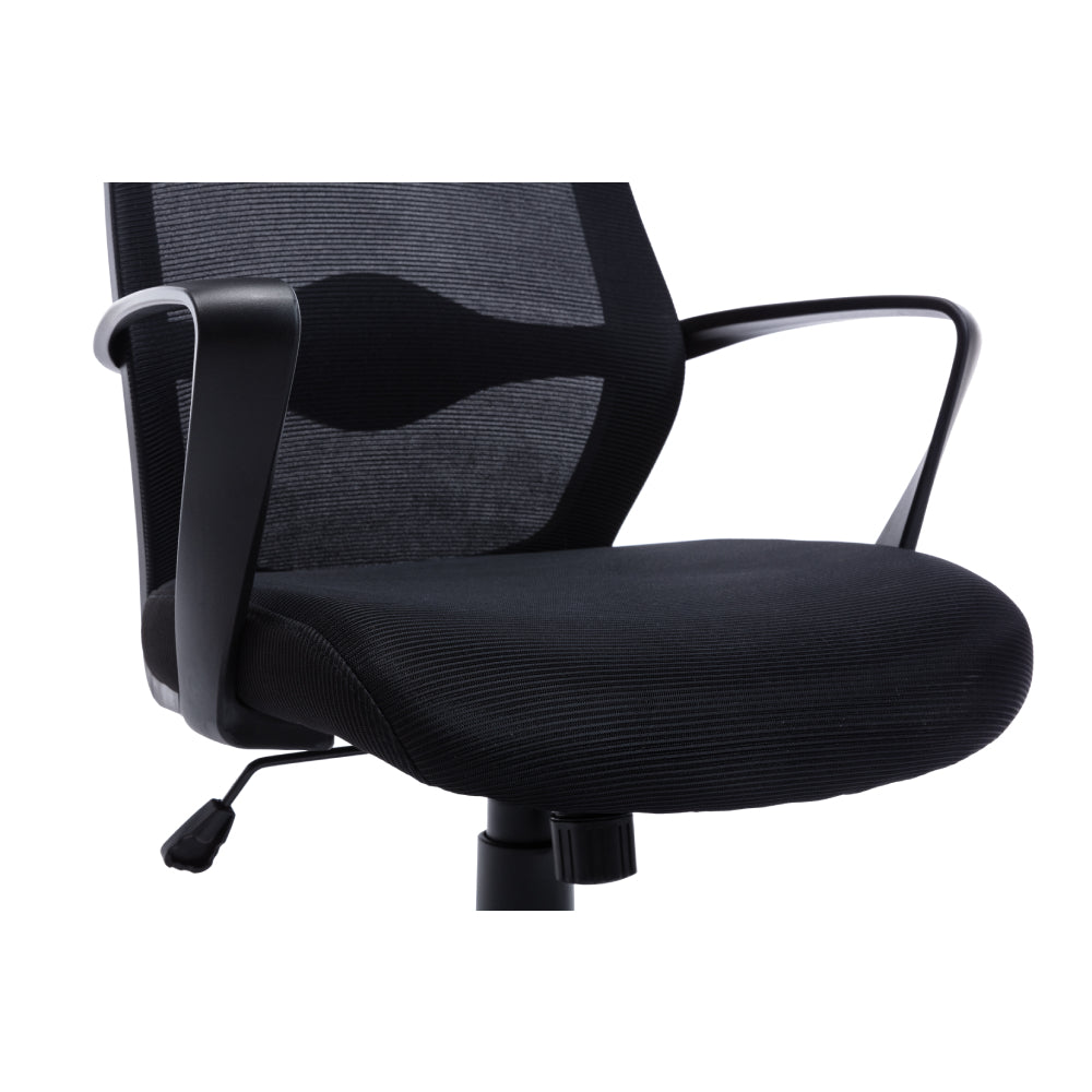 Ergonomic Mesh Chair Home Executive Desk Chair High Back with Wheels for Teens/Adults Black