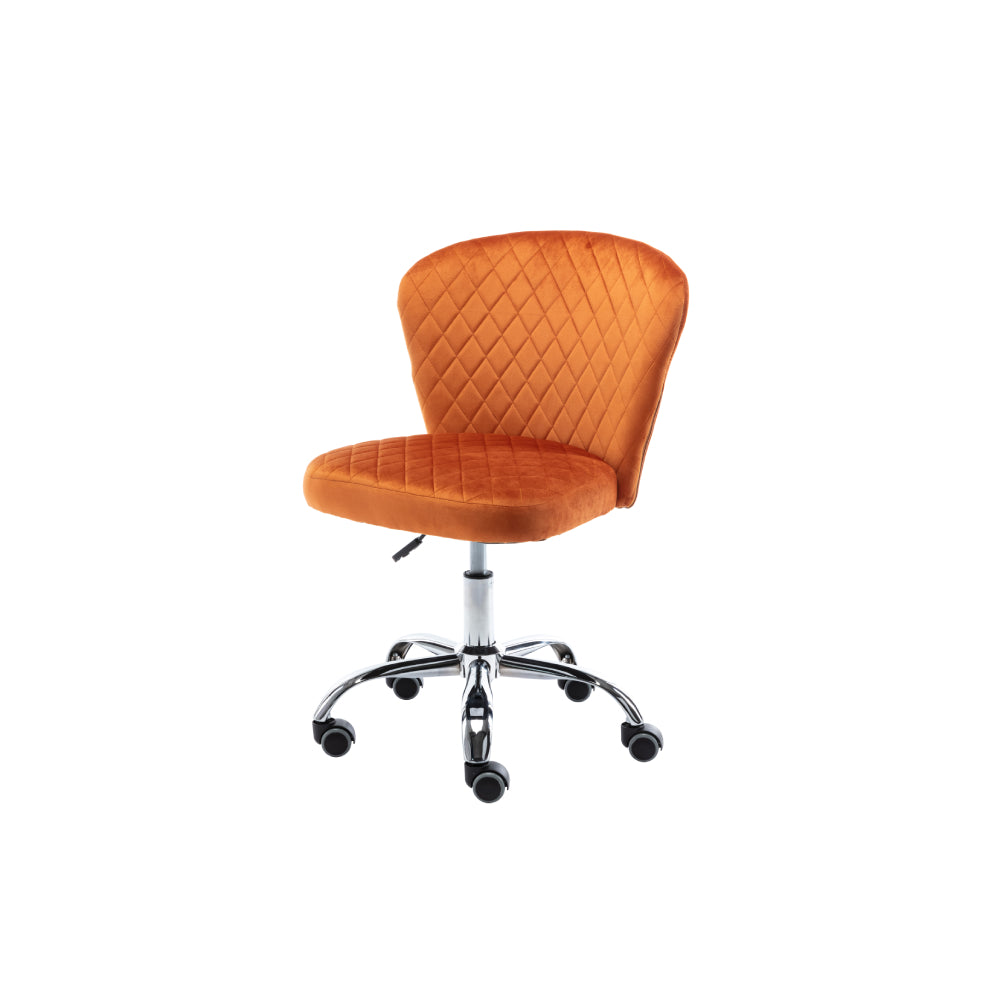Coral Computer Chair Task Chair Comfortable Swivel Chair and Mid- Back with Wheels
