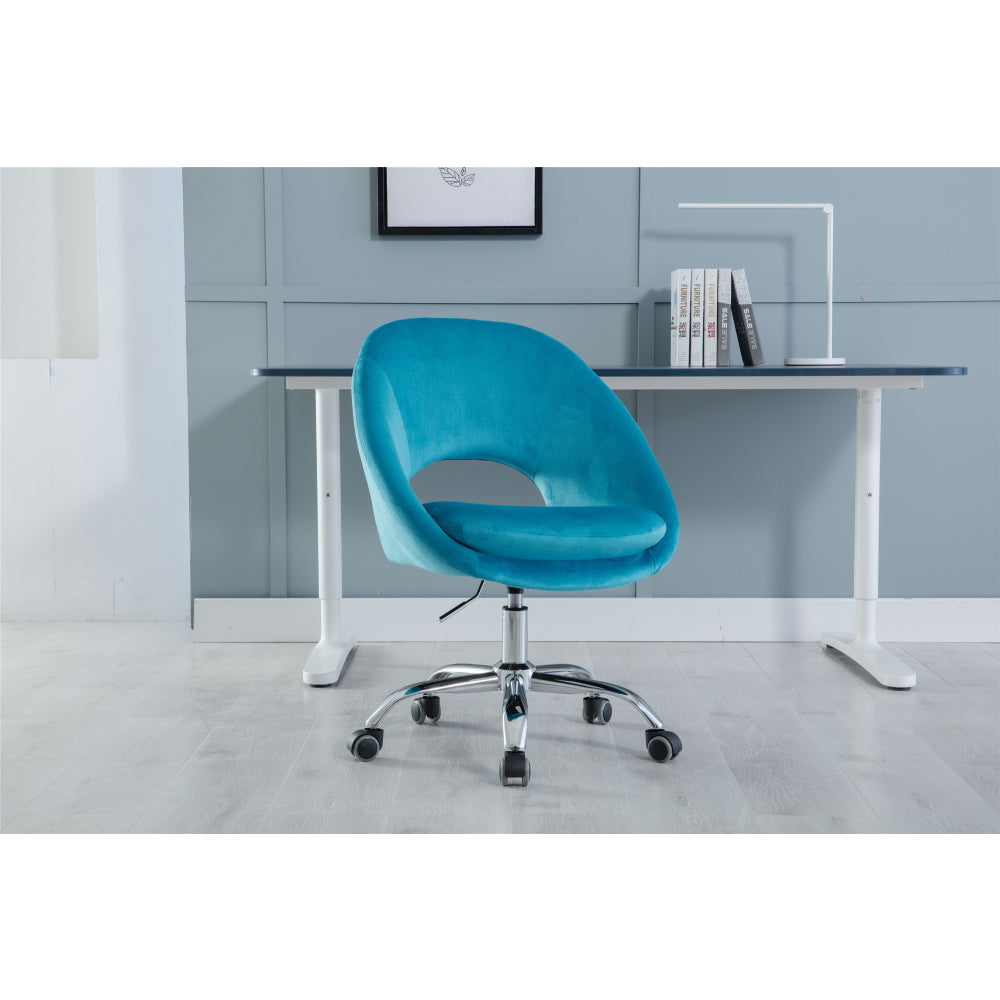 Swivel Office Chair for Living Room/Bed Room, Modern Leisure office Chair Teal