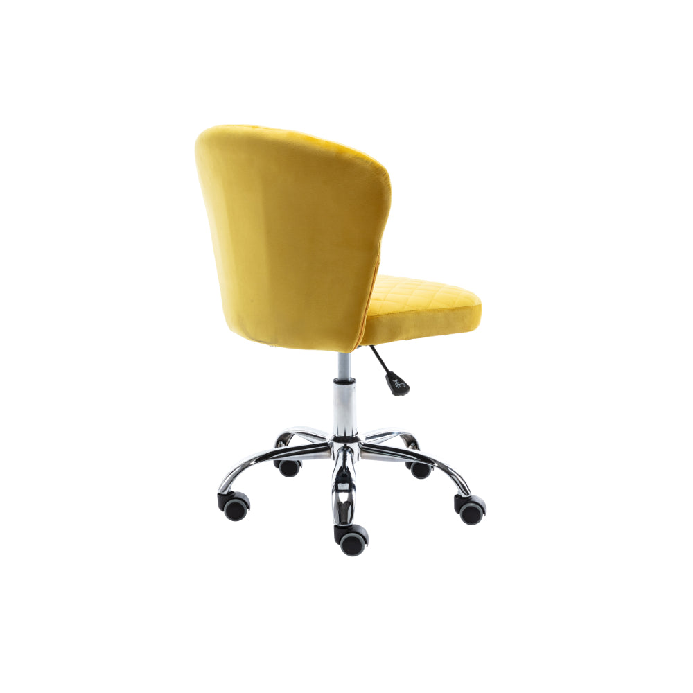 Sienna Computer Chair Task Chair Comfortable Swivel Chair and Mid- Back with Wheels