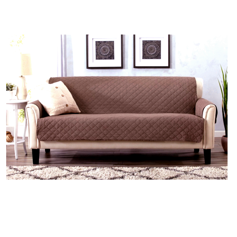 Chair Loveseat Sofa Protect Protector Cover Brown 