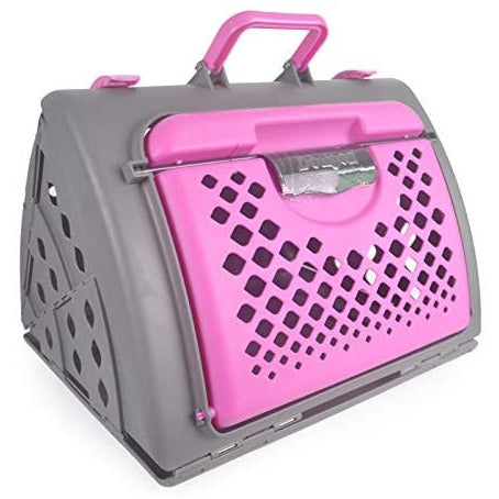 Plum Pet Carrier Travel Kennel Cage
