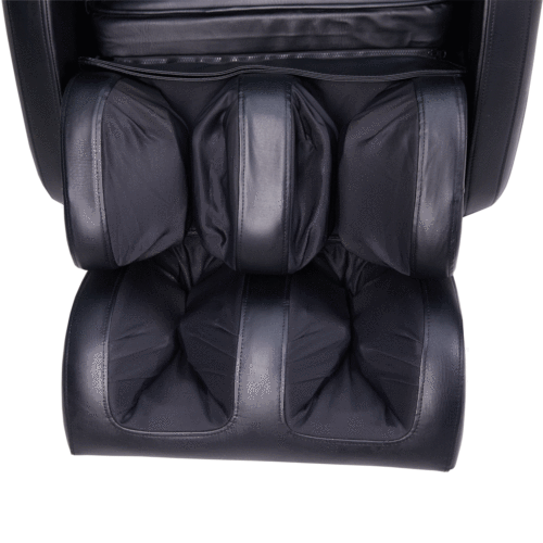 Dark Slate Gray Sliding Zero Gravity Massage Chair (Black + White)