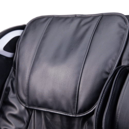 Dark Gray Sliding Zero Gravity Massage Chair (Black + White)
